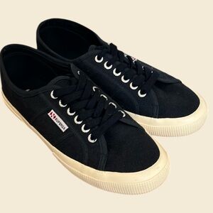 SUPERGA Navy Sneakers W9 M7.5. #12.
